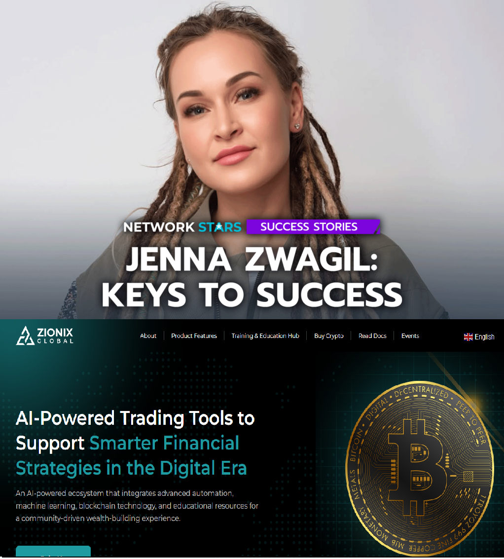 Jenna Zwagil CEO Zionix Global